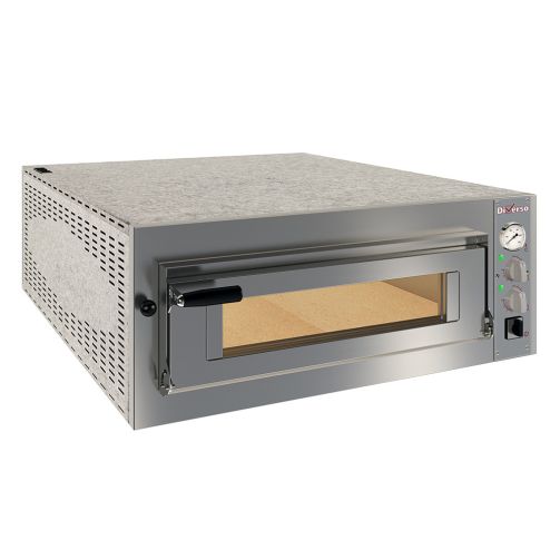 Dark Gray Diverso WR-FS06-MU Electric oven 6 pizzas diam. 350mm, 1 room - Contact Us For Availability