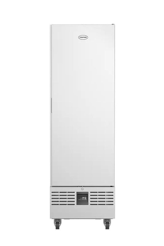 Lavender Foster FSL400M/11-312 Slimline Single Door Refrigerated Upright Cabinet, 400 Litres - In Stock