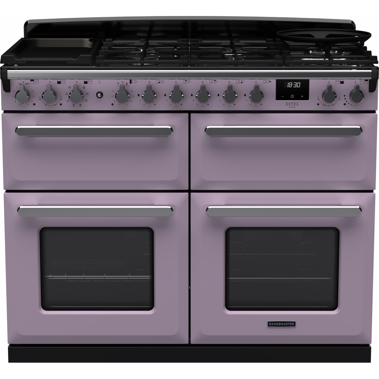Slate Gray Rangemaster Estel Deluxe 110 Range Cooker, 1092 mm