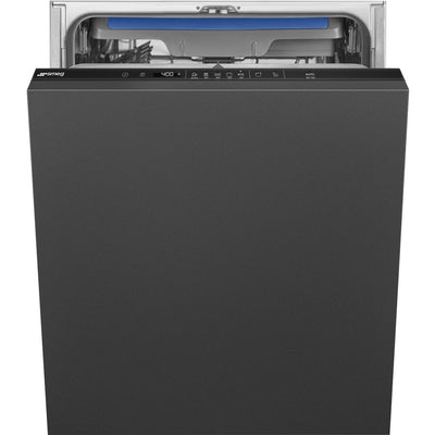 Smeg 60cm Fully Integrated Dishwasher 13 Place - Black