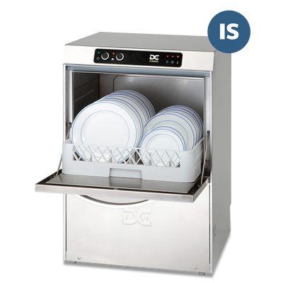 DC SD45IS Standard Range 450mm Basket Frontloading Commercial Dishwasher with Integral Water Softener, 14 Plates - Contact Us For Availability