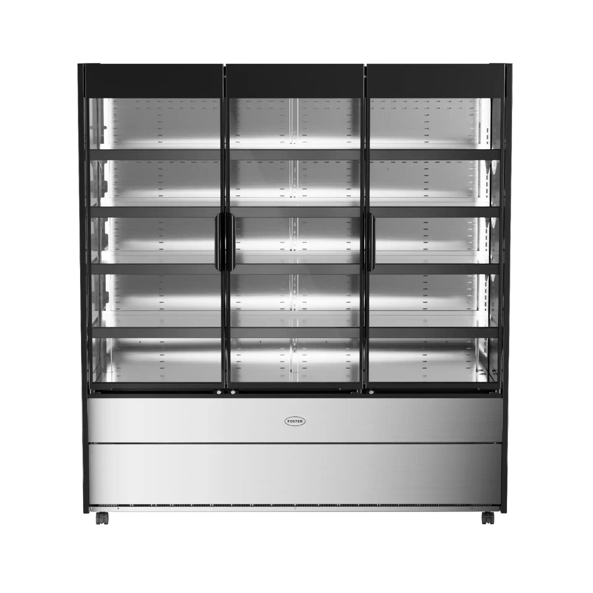 Gray Foster EMD1800G/44-110 EcoShow Multideck with Triple Glass Doors, 1795mm - In Stock