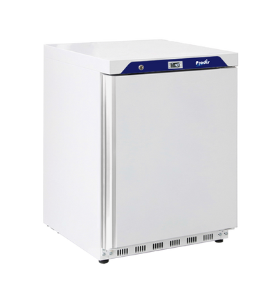 Prodis HC210R Single Door White Undercounter Fridge, 131 Litres - Contact Us For Availability