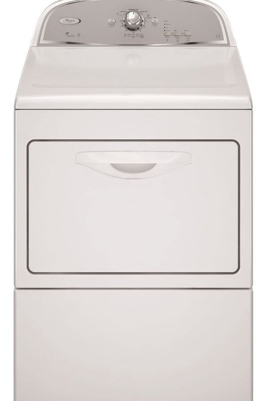 Light Gray Whirlpool 3LWED5500YW 6th Sense Dryer - Discontinued