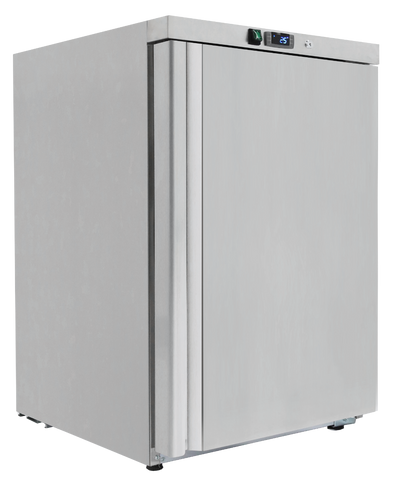 Sterling Pro Cobus SPR200S Single Door Stainless Steel Undercounter Refrigerator, 140 Litres
