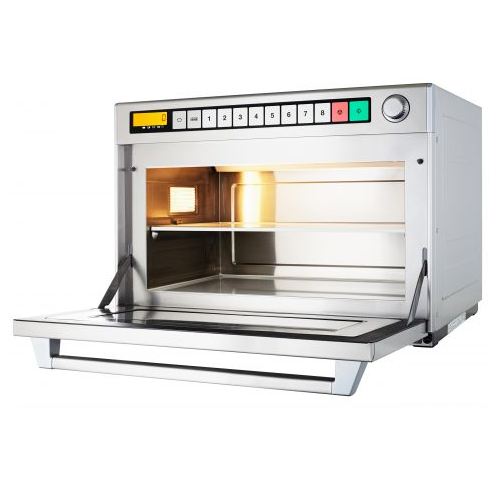 Light Gray Panasonic NE-1880 Gastronorm Commercial Microwave, 1800W - Contact Us For Availability
