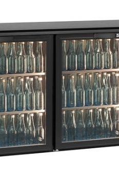 Dark Slate Gray Gamko E3/2222GMU84 Glass Four Door Stainless Steel Undercounter Bottle Cooler, 722 x 33 Centiliters - Contact Us For Availability