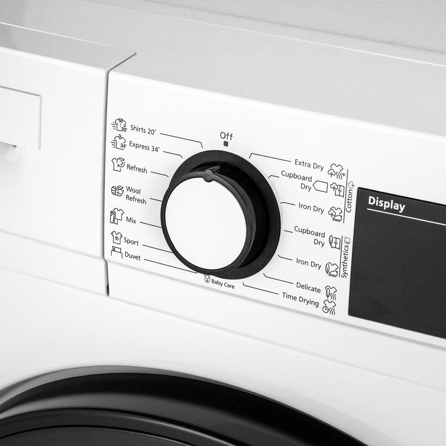 White Smoke electriQ 12kg Heat Pump Tumble Dryer - White