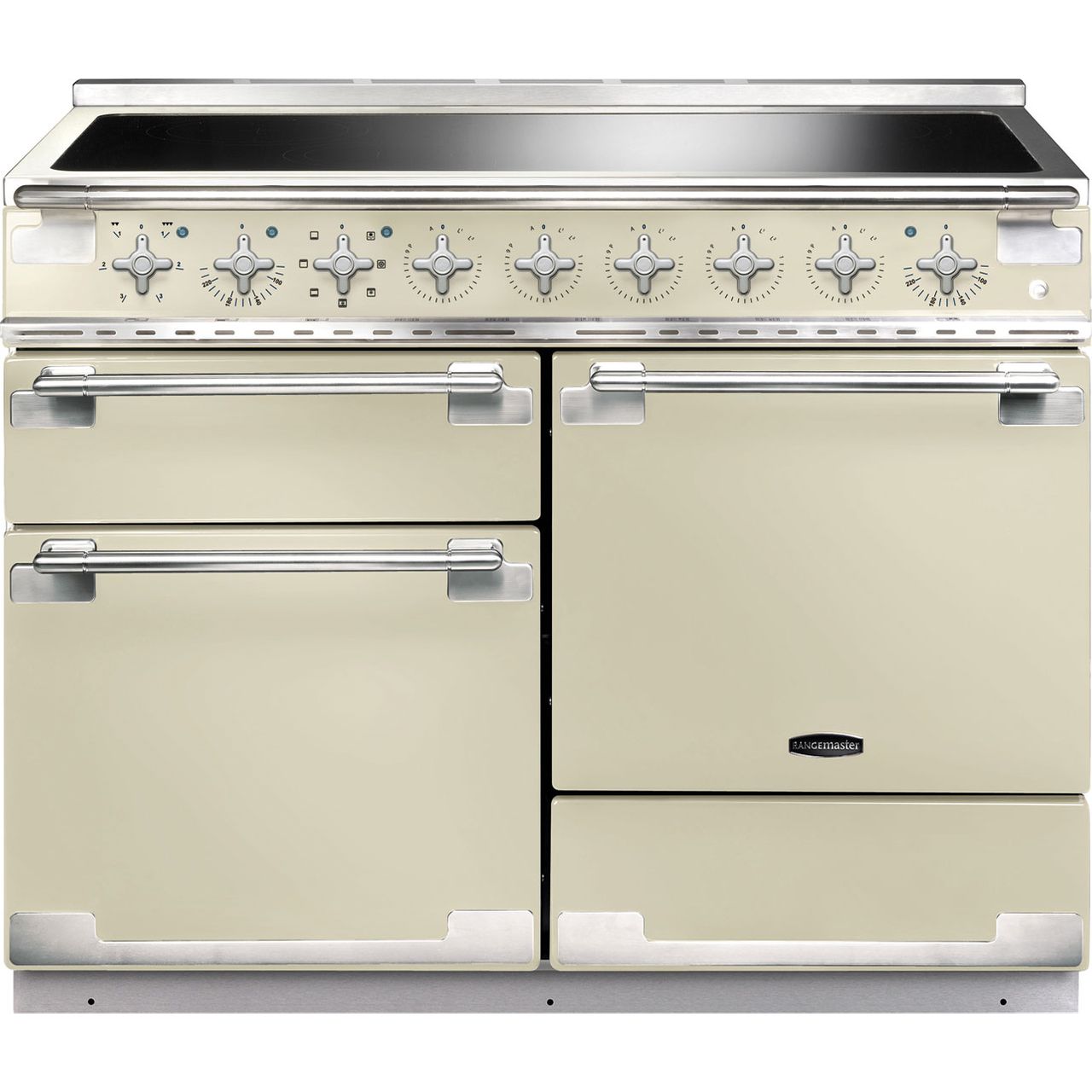 Gray Rangemaster Elise 100 Range Cooker, Electric Induction 1000 mm