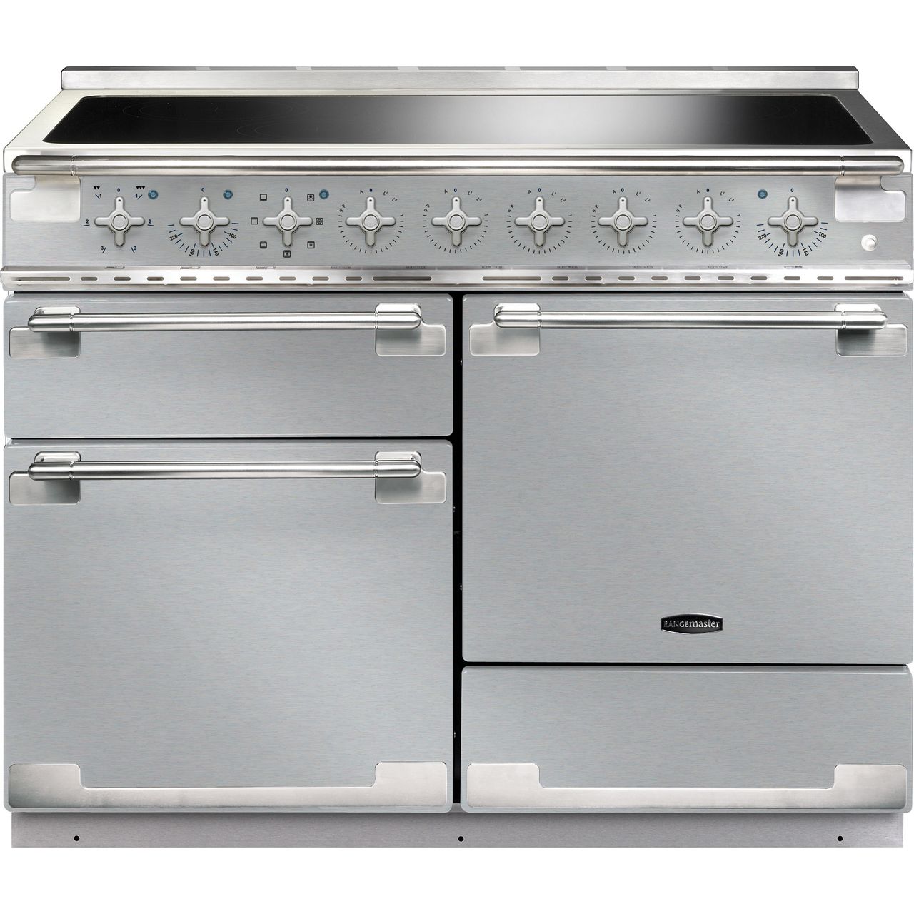 Dark Gray Rangemaster Elise 100 Range Cooker, Electric Induction 1000 mm