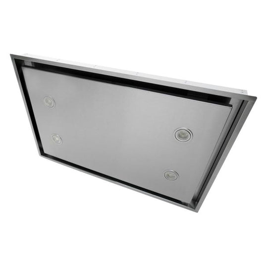 Dark Gray EVX90SS 90cm ceiling extractor