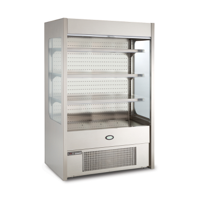 Foster FMSLIM1200NG/18-153 Slimline Multideck with Nightblind and Glass End Panels, 1200mm - Contact Us For Availability