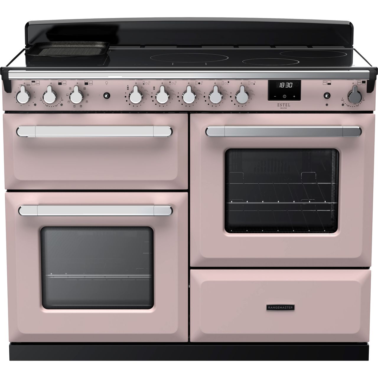 Dark Gray Rangemaster Estel Deluxe 110 Range Cooker, 1092 mm