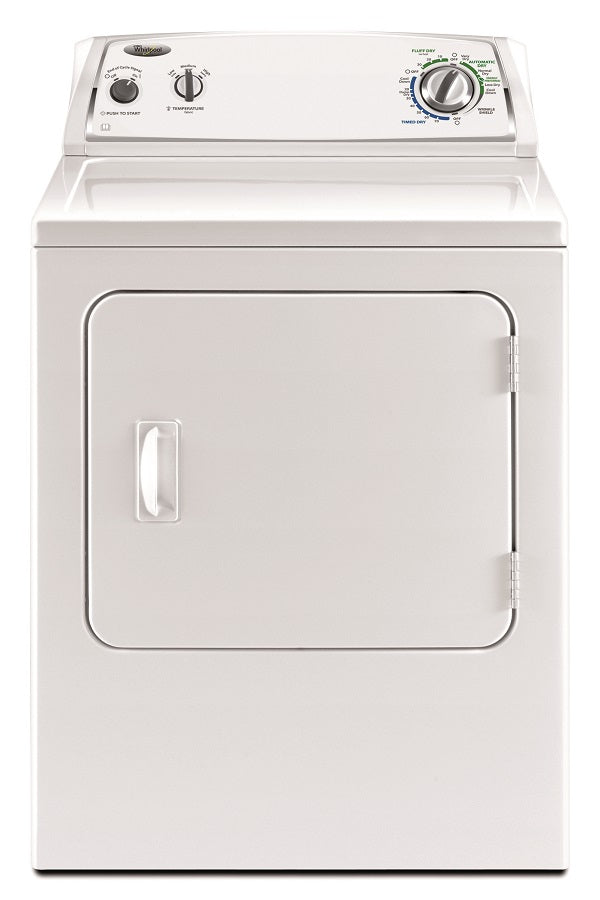Light Gray Whirlpool Classic 3LWED4800YQ 10.5kg Dryer - Discontinued