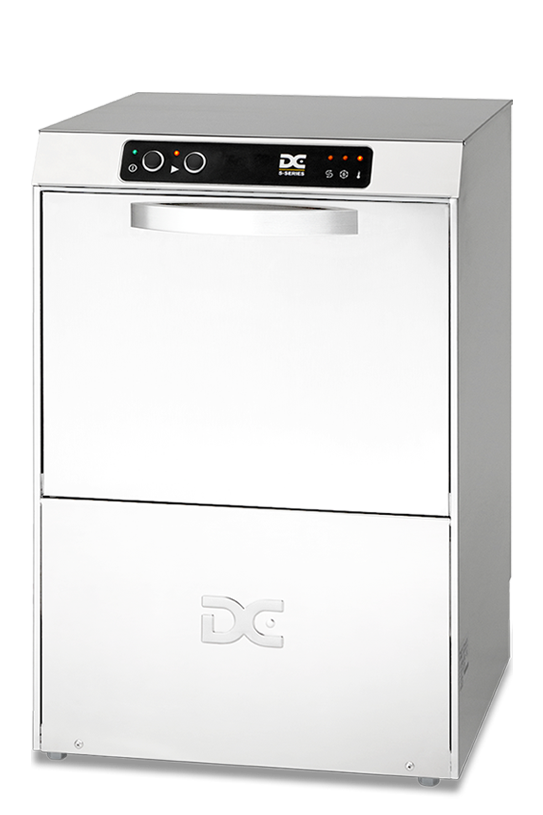 Lavender DC SD45AISD Standard Range 450mm Basket Frontloading Commercial Dishwasher with Break Tank, Integral Water Softener & Drain Pump - 14 Plates - Contact Us For Availability