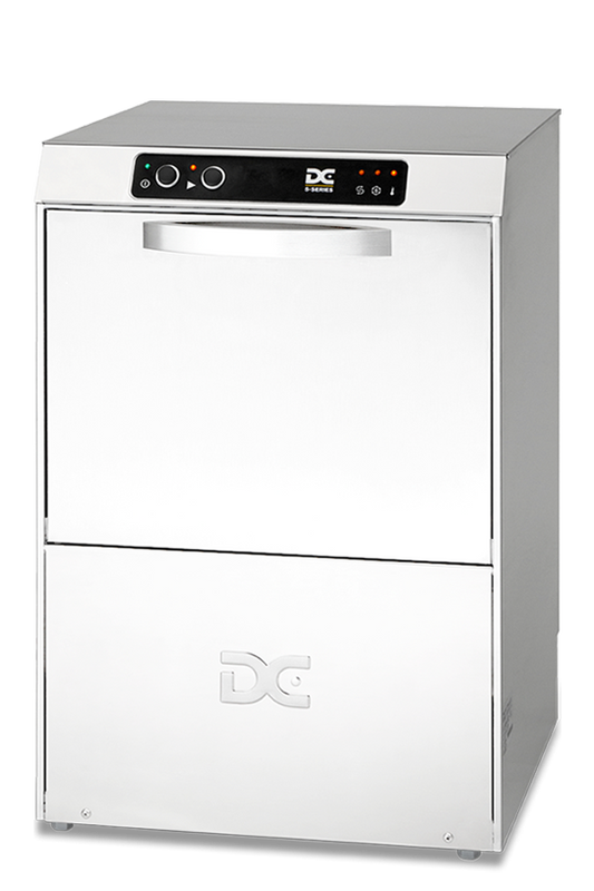 Lavender DC SD45AISD Standard Range 450mm Basket Frontloading Commercial Dishwasher with Break Tank, Integral Water Softener & Drain Pump - 14 Plates - Contact Us For Availability