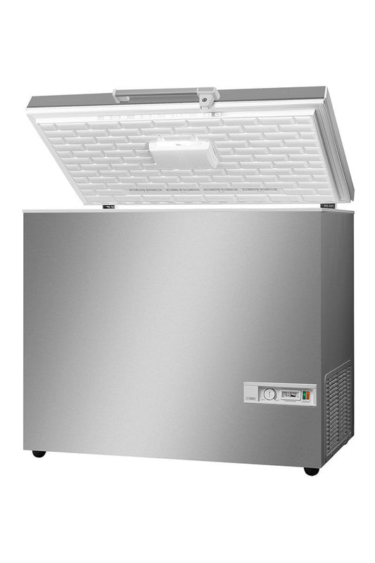 Gray Vestfrost SZ248-STS Stainless Steel Commercial Chest Freezer, 256 Litres - In Stock