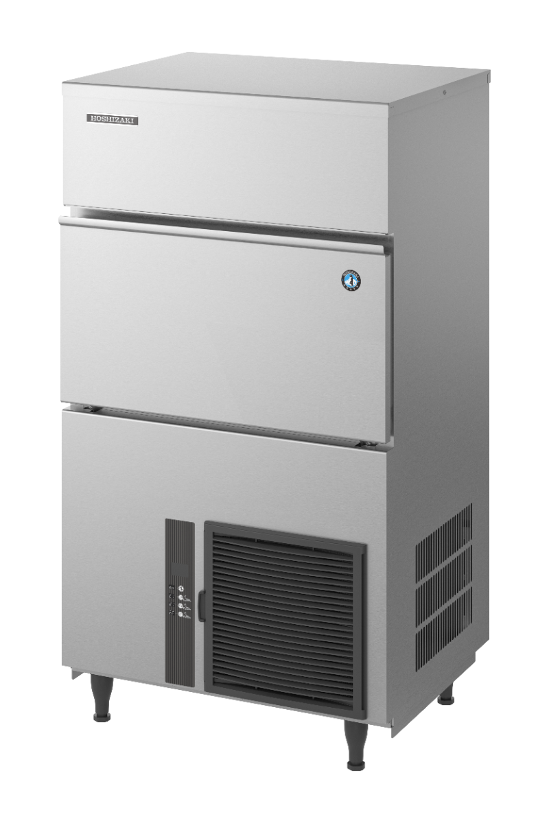 Gray Hoshizaki IM-100NE-C Self Contained Cylinder Ice Maker, 85kg/24hrs Output / 50kg Storage - Contact Us For Availability