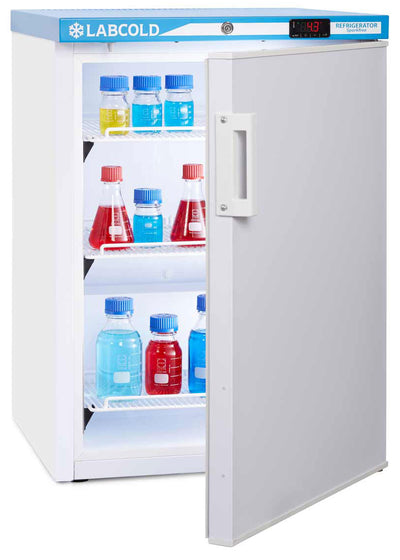Labcold RLPR0517 Single Door Sparkfree Laboratory Undercounter Fridge, 150 Litres - Contact Us For Availability