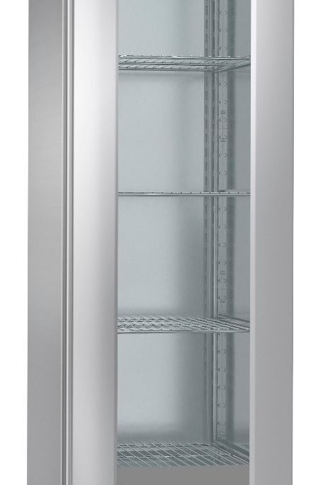 Dark Gray Hoshizaki Gram ECO MIDI FG 60 CCG 4S K Glass Single Door Display Upright Freezer, 407 Litres - Discontinued