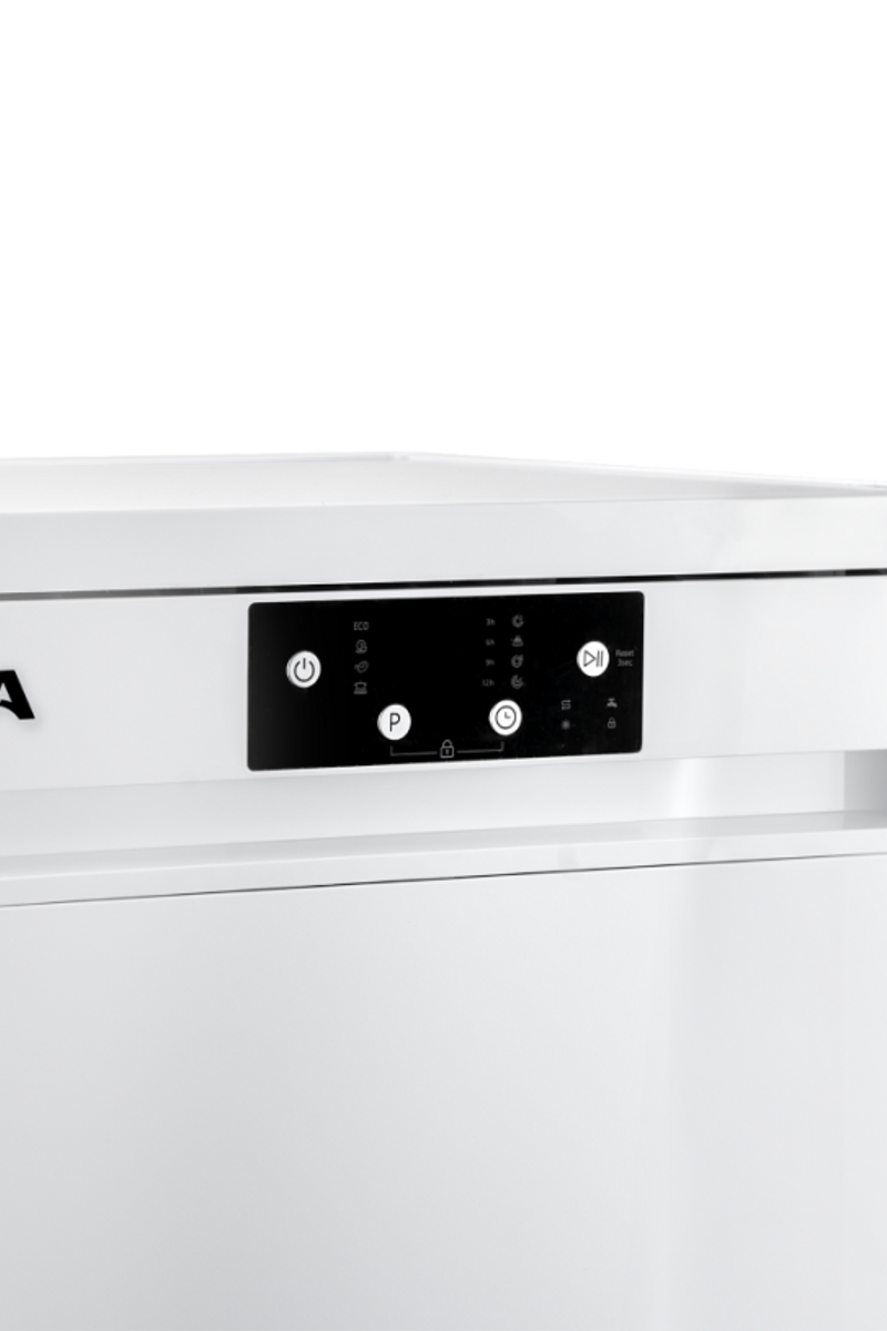 Lavender SIA 60cm White Freestanding Dishwasher