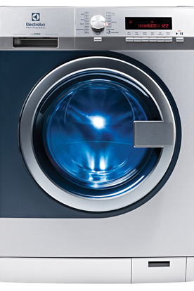 Light Gray Electrolux Professional WE170V myPRO Smart Washer with Gravity Drain, 8kg - Low Stock