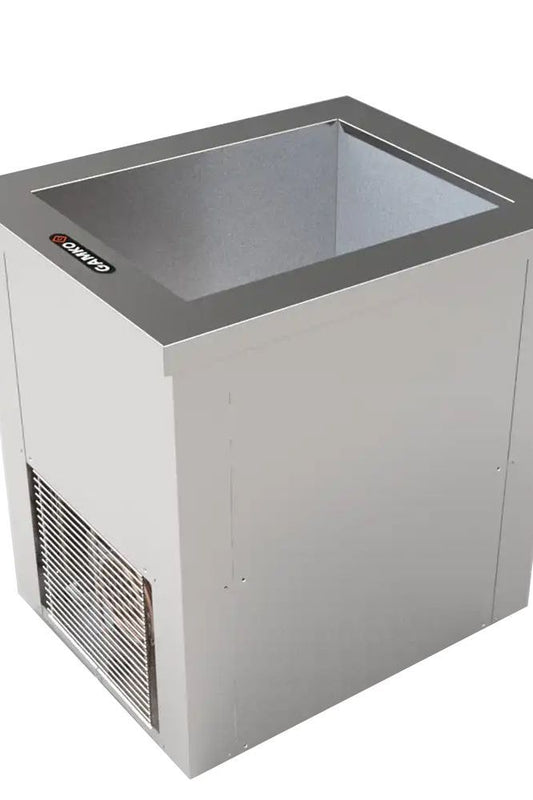 Dark Gray Gamko VKHC/12F Counter Top Freezer, 12 x 1 Litre Bottles - In Stock