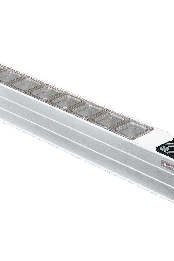 Gray Diverso WR-MINI-R1 Refrigerated food structure 8x GN 1/6 h150 mm - Contact Us For Availability