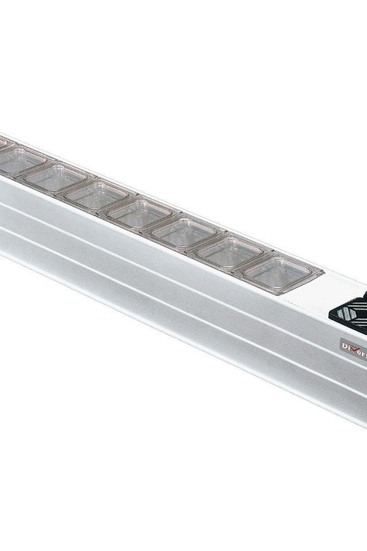 Gray Diverso WR-MINI-R1 Refrigerated food structure 8x GN 1/6 h150 mm - Contact Us For Availability