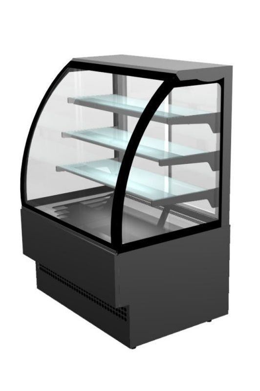 Dark Slate Gray Sterling Pro EVO180-BLACK Patisserie Counter, 1800mm - Out Of Stock