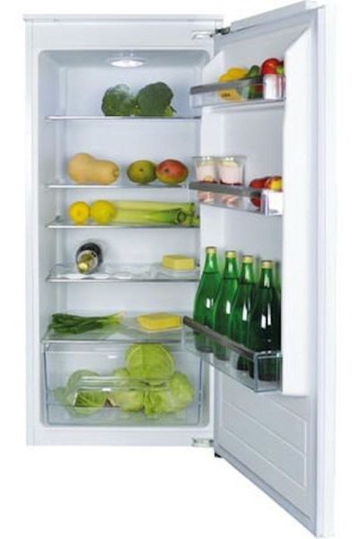 Light Gray FW522 Integrated three-quarter height fridge