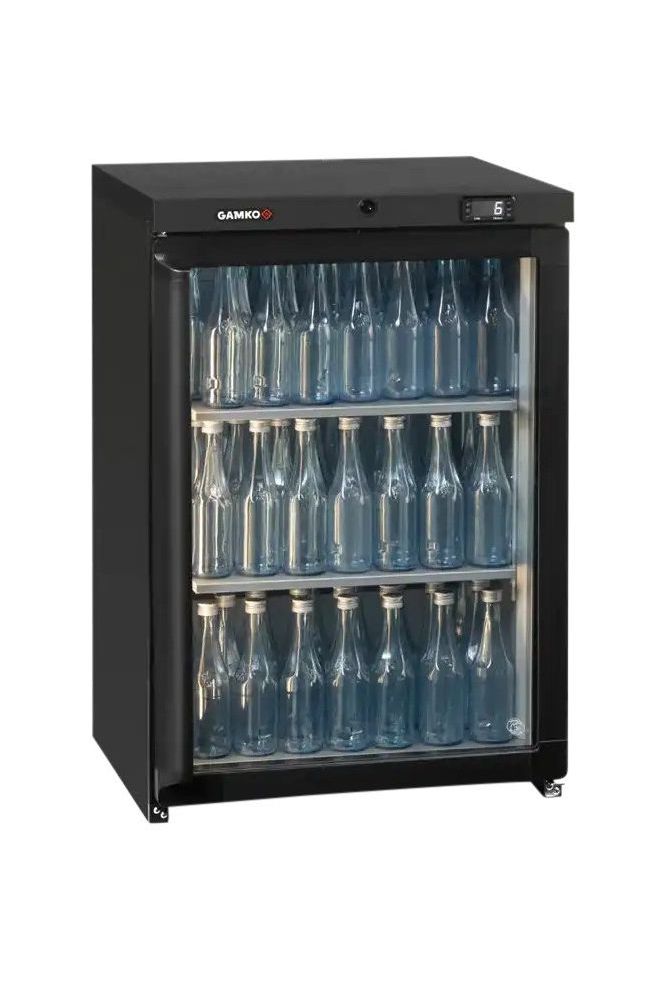 Dark Slate Gray Gamko LG3-150RG Maxiglass Low Height Glass Door Bottle Cooler, 125 Litres - Contact Us For Availability