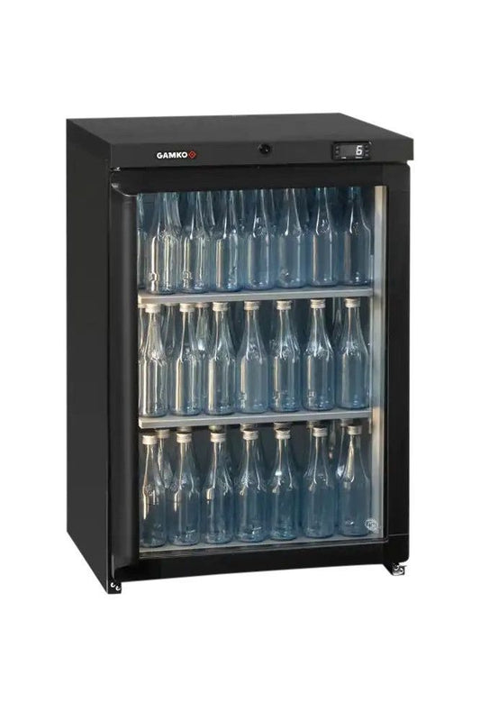 Dark Slate Gray Gamko LG3-150RG Maxiglass Low Height Glass Door Bottle Cooler, 125 Litres - Contact Us For Availability