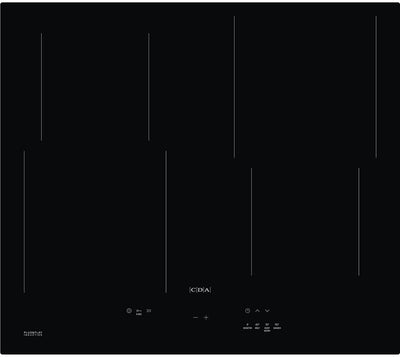 CDA 60cm Four Zone Plug and Play Induction Hob - Black Glass