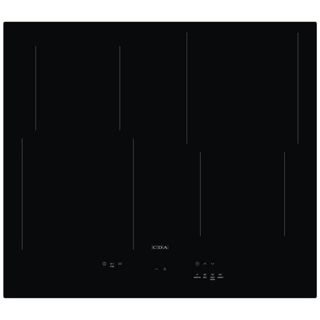 Black HN6112FR 60cm 4 zone induction hob