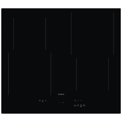CDA 60cm Four Zone Induction Hob - Black Glass