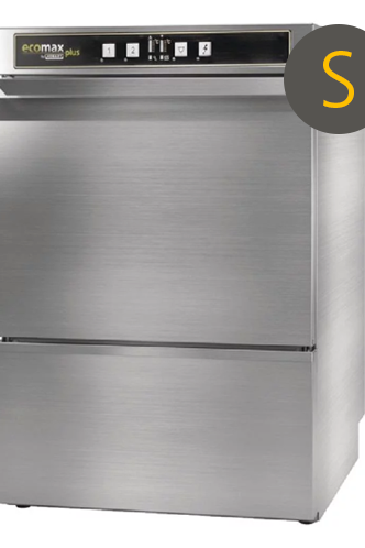 Light Slate Gray Hobart Ecomax G415S-10D 400mm Capacity Frontloading Commercial Glasswasher with Integral Water Softener & Drain Pump, 16 Pint Capacity - Contact Us For Availability