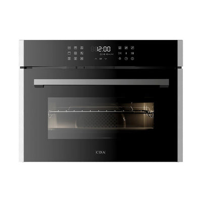 CDA Built-In Compact Combination Microwave Oven and Grill - Stainless Steel