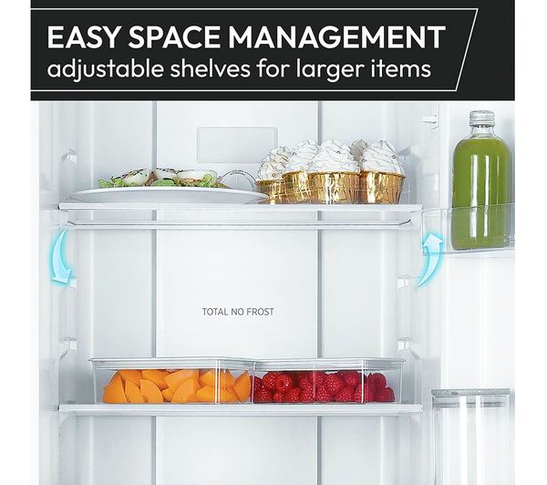 Hoover HOCH1S513EWK-1 Freestanding 50/50 Fridge Freezer - White