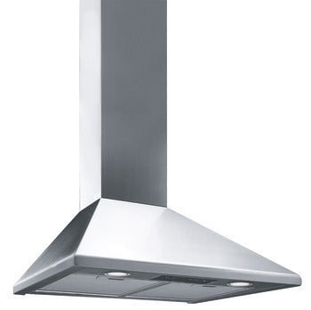 Dim Gray SMEG Chimney Hood, 600 mm, Motor 200 W