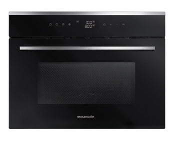 Black Rangemaster Combination Microwave Oven, Electric Multifunctional, 600 mm