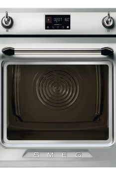 Gray Smeg Victoria Galileo SteamOne Oven