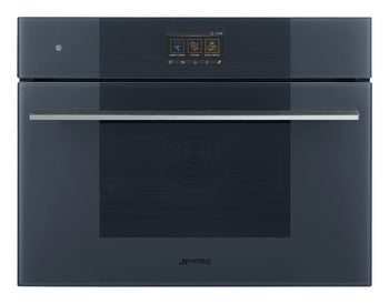 Smeg Linea 45cm Galileo Omnichef Compact Steam Oven - Neptune Grey