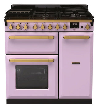 Gray Rangemaster Estel Deluxe 90 Range Cooker, 900 mm