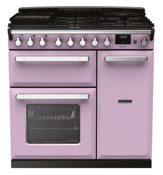 Gray Rangemaster Estel Deluxe 90 Range Cooker, 900 mm