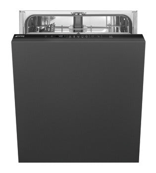 Smeg 60cm Fully Integrated Dishwasher 13 Place - Black