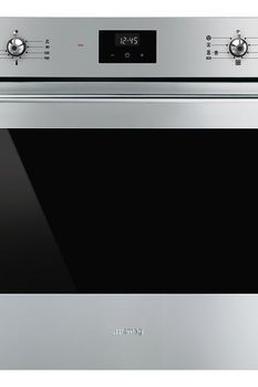 Black SMG Classic Single Oven, Multifunction, 600 mm