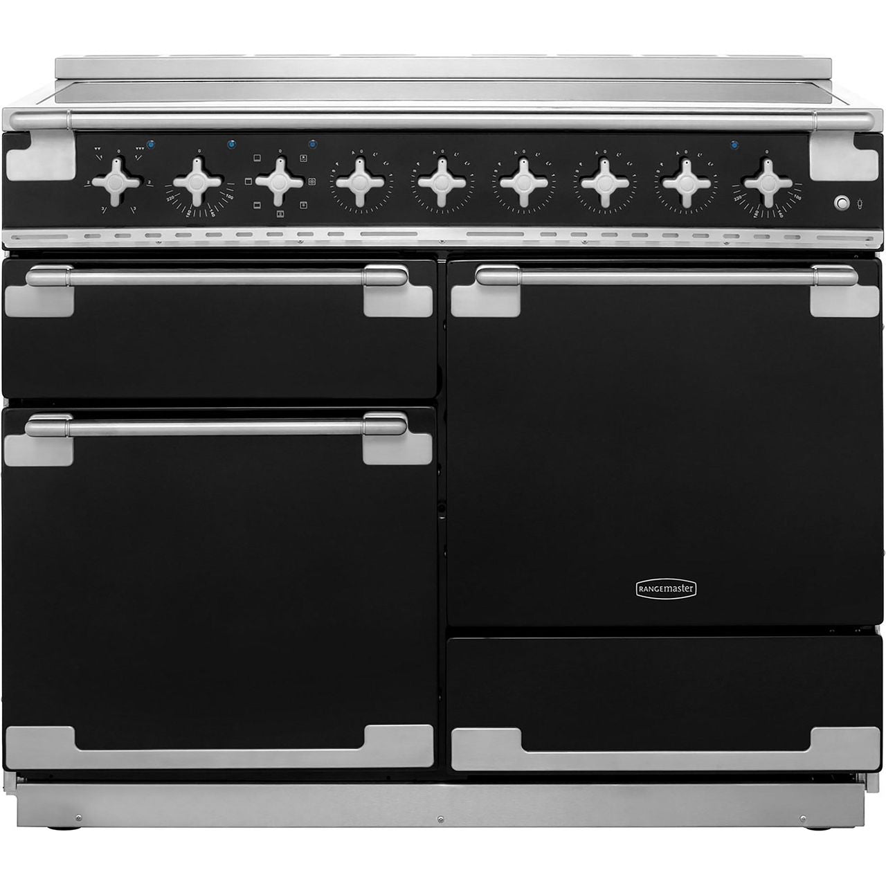 Gray Rangemaster Elise 100 Range Cooker, Electric Induction 1000 mm