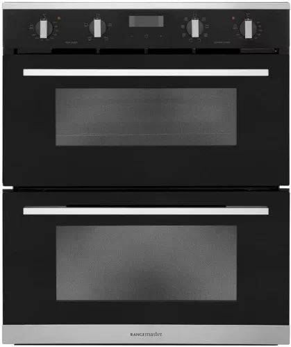 Dark Slate Gray Rangemaster Double Oven, Electric, Multifunctional, Easy Clean Enamel, 600 mm