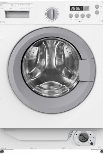 Light Gray CI981 8+6kg Integrated washer dryer